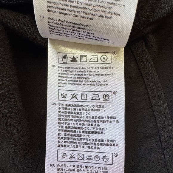 Maje Cloevi Embroidered Color Blocked Button Down Shirt Size Small - Picture 13 of 14